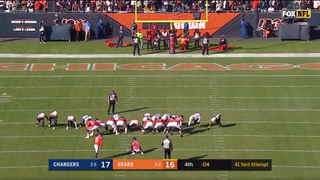 The Bears Missed A Field Goal To Lose A Game